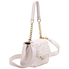 Ferragamo Lexi Small Quilted Leather Shoulder Bag- Jasmine Flower 21G9000 684296