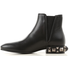 Dolce and Gabbana Dolce & Gabbana Ladies Black Leather Chelsea Boots CT0445 AV676 80999