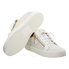 Giuseppe Zanotti Men's White Double Zip Low Sneaker RU7000WH