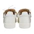 Giuseppe Zanotti Men's White Double Zip Low Sneaker RU7000WH
