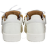 Giuseppe Zanotti Men's White Low-Top Sneakers- Size 40 RU7000-40