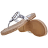 Tory Burch Ladies Sandal Espadrille Silver Miller Espadrille Sandal 47743-040