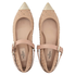 Valentino Valentino Pointy-Toe Studded Ballet Flats in Beige S0E31RZB-BG