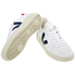 Veja Ladies V10 Leather Sneaker VX021267 V-10 LTHR EXWHITENAUTPEKIN