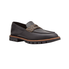 Fendi Men's Italian Luxury Shoes FF Logo Slip-on Black and Brown Loafers 7D1171-A3XE-F13T8