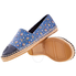 Tory Burch Ladies Black Floral Colorblock Espadrilles 50523-492