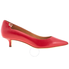 Tory Burch Ladies Middle Pump Dark Red Elizabeth 40mm Heels 51492-601
