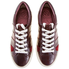 Tory Burch Ladies Burgundy Ames Sneakers Size 5 49550-509