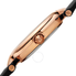 Burgi Ladies Glitter Ombre Swarovski Crystal Dial Genuine Leather Strap Watch BUR225BK