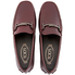 Tod's Doppia T City Gommino Loafers Dark Red XXM0LR0Q700OSERD