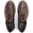 Tod's Men's Derby Shoes in Dark Brown XXM0ZR00C10D90S800