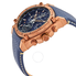 Bulova Precisionist Chronograph Quartz Blue Dial Men's Watch 97B186
