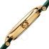 Burgi Ladies Glitter Ombre Swarovski Crystal Dial Genuine Leather Strap Watch BUR225GN