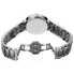 Burgi Mother of Pearl Dial Silver-tone Ceramic and Stainless Steel Ladies Watch BUR072SL