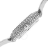 Burgi Mother of Pearl Diamond Dial Silver-tone Base Metal Ladies Watch BUR109SS