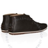 Tod's Men's Leather City Gommino Ankle Boots in Dark Brown XXM0VV0I630BR0S800