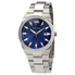 Bulova Classic Blue Dial Stainless Steel Men's Watch 96B220