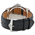 Bulova Precisionist Grey Dial Black Leather Men's Watch 96B158