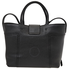 Tod's Medium Double T Leather Tote- Black XBWDOTA0300K59B999