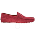 Tod's Men's Cardinal Gommini Moccassin Driver Shoes XXM0EO00010RE0R012