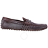 Tod's Men's  Leather Moccasins in Light Brule/Dark Brule XXM0WG0R410ETC19UZ