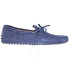 Tod's Men's Light Sapphire Suede Leather Moccasins XXM0GW05470RE0U404