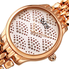 Burgi Ladies Swarovski Crystal Pebble Style Bracelet Watch BUR205RG