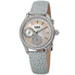 Burgi Mother Of Pearl Dial Ladies Grey Polka Dot Watch BUR160GY