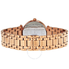 Burgi Quartz Rose Gold-tone Diamond Bracelet Ladies Watch BUR055RG
