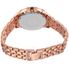 Burgi Silver and Gold Dial Rose Gold-tone Steel Case Ladies Watch BUR106RG
