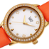Burgi Diamond White Dial Ladies Watch BUR221OR