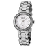 Burgi White Mother of Pearl Dial Stainless Steel Bracelet Ladies Watch BUR084SS