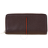 Tod's Men's Long Yen Wallet Brown/Orange P.F.Zip Ard Nuo Cc 20X9.5 XAMACHA1400GFI0V99