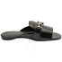 Tod's Womens Leather Slippers in Black XXW33A0U030EHOB999