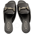 Tod's Womens Leather Slippers in Black XXW33A0U030EHOB999