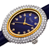 Burgi Crystal Blue Dial Ladies Watch BUR234BU