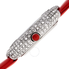 Burgi Ladies Diamond Swarovski Crystal Sparkling Dial Leather Strap Watch BUR199RD