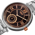 Burgi Quartz Black Dial Ladies Watch BUR175SSB