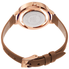 Burgi Quartz Diamond Silver Dial Ladies Watch BUR261TP