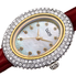 Burgi Crystal White Dial Ladies Watch BUR234RD