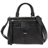 Tod's Ladies Top Handle bag Jutti Black Ans 2 Manici Zip Tophdl XBWANSF0200II9B999