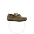 Tod's Men's Dark Clay Leather Moccasins XXM0LR0N655FL1B208