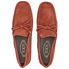Tod's Men's Dark Terracotta Nubuck Leather Moccasins XXM0LR00051RE0G834