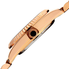 Burgi Designer Quartz Crystal Brown Dial Ladies Watch BUR194RGBR