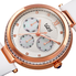 Burgi Quartz White Dial Ladies Watch BUR182WT