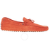 Tod's Men's Red Brick Leather Moccasins XXM0GW05470RE0G807