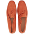 Tod's Men's Red Brick Leather Moccasins XXM0GW05470RE0G807