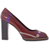 Tod's Womens Leather Pumps in Bloody Red XXW02A0R900BSSR004