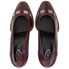 Tod's Womens Leather Pumps in Bloody Red XXW02A0R900BSSR004