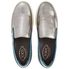 Tod's Womens Sneakers in Silver/Black/Grey XXW0XK0O330CQL0AL4